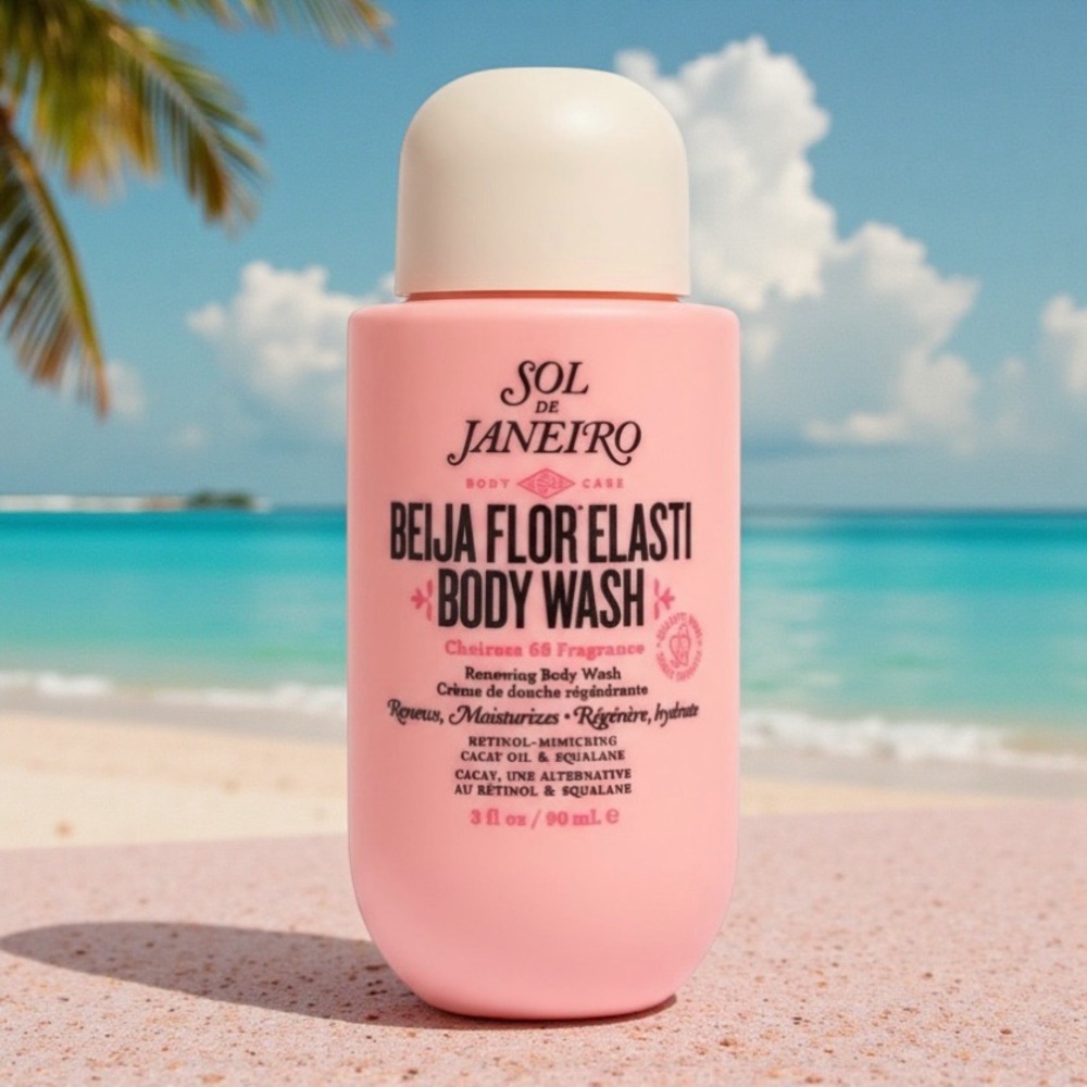 Sol de Janeiro Beija Flor Elasti Body Wash Mini Size New